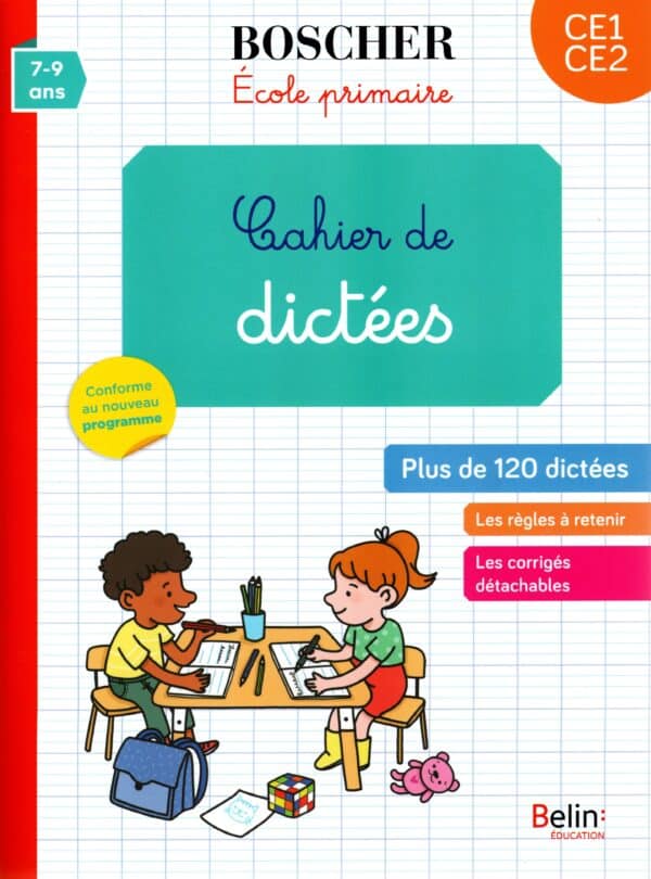 Cahier de dictées CE1 CE2