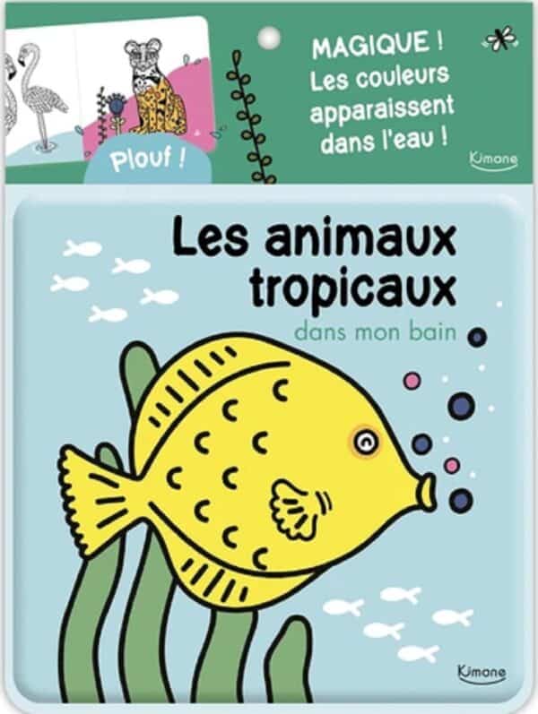 Les animaux tropicaux dans mon bain