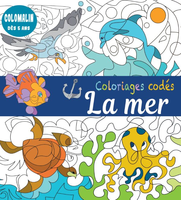 Coloriages codés - La mer